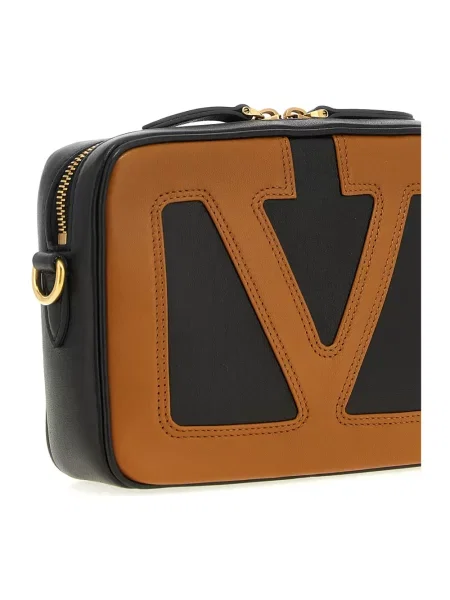 Torba crossbody Valentino Garavani brązowa