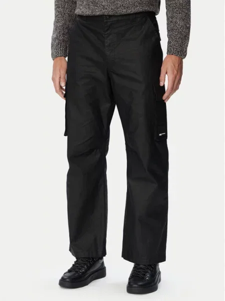 Брюки карго Karl Lagerfeld Jeans черные