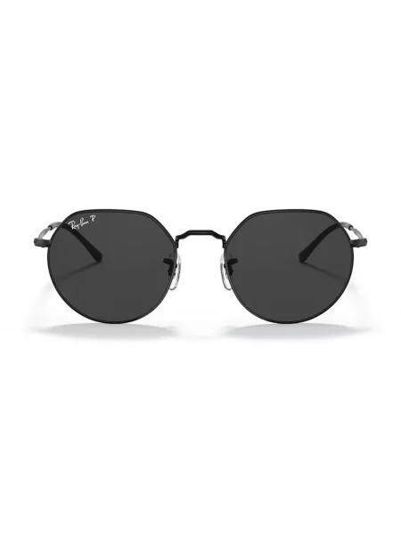 Okulary przeciwsłoneczne Ray-Ban Jack black/black polarized czarne