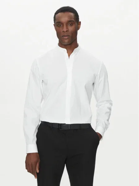 HUGO Cămașă Kaleb alb