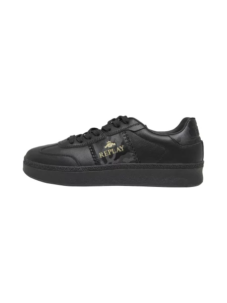 Sneakerși Replay negru