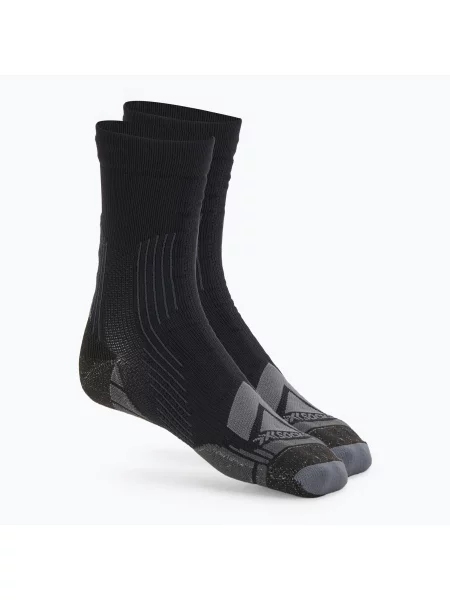 Шкарпетки трекінгові X-Socks Hike Expert Silver Crew black/charcoal чорні