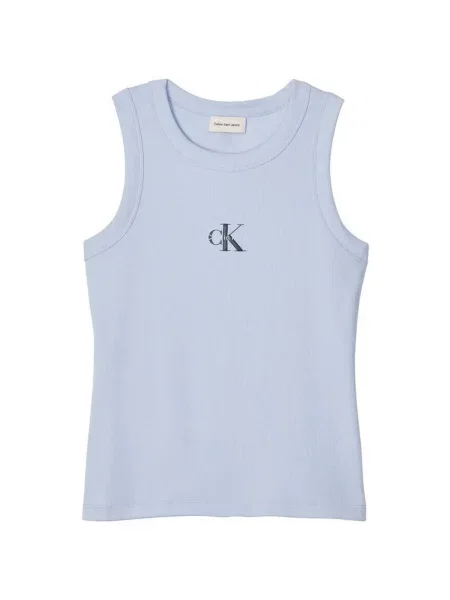 Denim ruha Calvin Klein Jeans kék