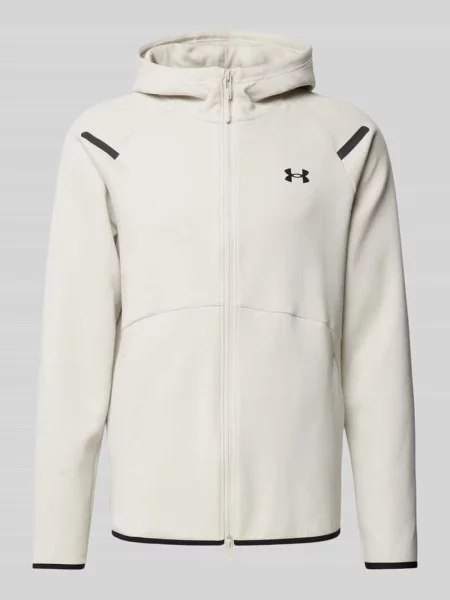 Kurtka o kroju regular fit z kapturem model ‘Unstoppable’ Under Armour biała