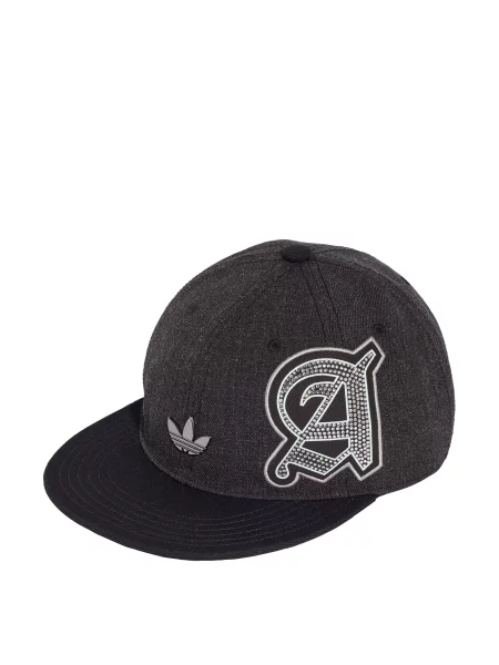 ADIDAS ORIGINALS Kšiltovka šedá černá