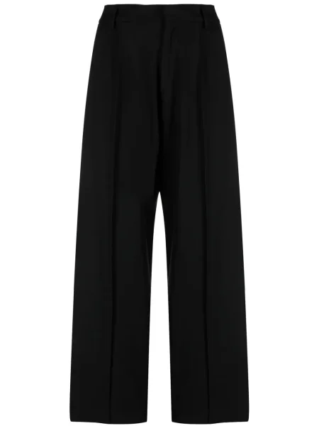 Pantaloni Giuseppe Di Morabito de lână plisate negru
