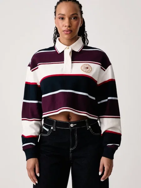 Tommy Jeans tričko s dlouhým rukávem