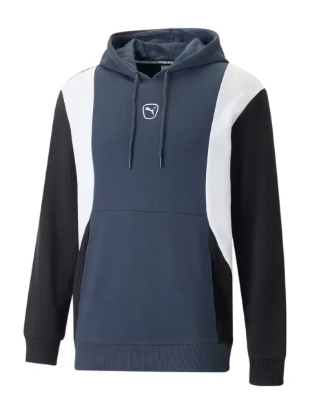 PUMA Športna majica King marine / črna bela