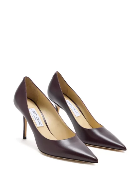 Pantofi cu toc Jimmy Choo maro