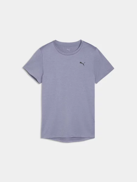 Спортивна футболка PUMA W Tad Essential Heather Tee комбінований верх сірий
