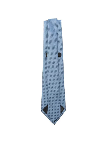 Kravata Zegna s printom plava