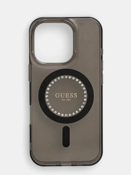 Prsteň Guess čierna