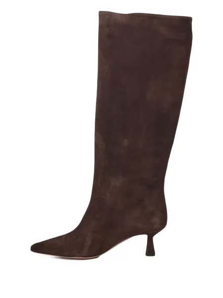 Botine Giuliano Galiano din piele de căprioară maro