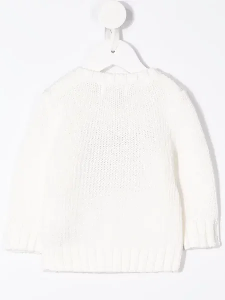 Sweter dziecięcy Polo Ralph Lauren biały