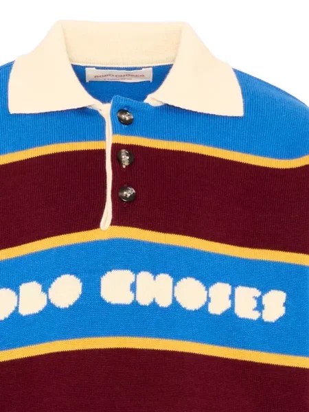 Koszulka polo dziecięca Bobo Choses niebieska