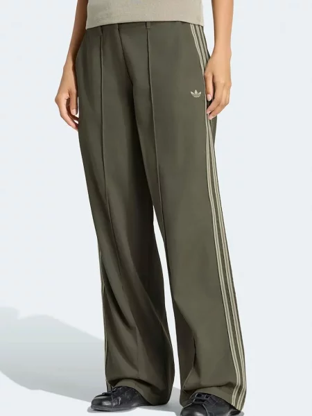 Adidas Originals pantaloni de trening pentru femei Firebird verde