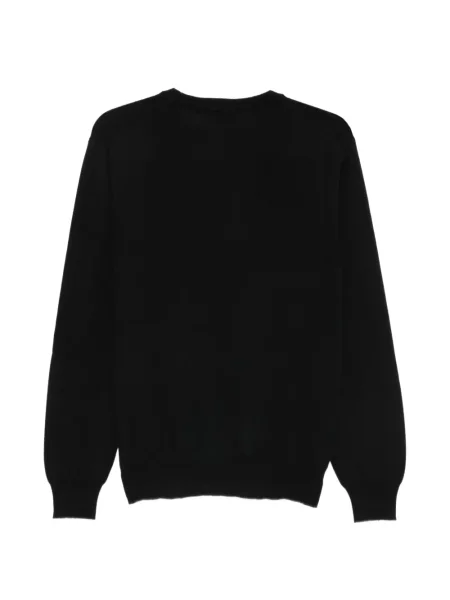 Lung pulover Cenere Gb cu decolteu rotund negru