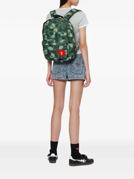 Σακίδιο πλάτης Apee™ By *a Bathing Ape® με σχέδιο παραλλαγής πράσινο