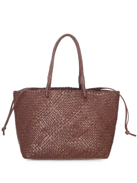 Geantă shopper Ibeliv din piele maro