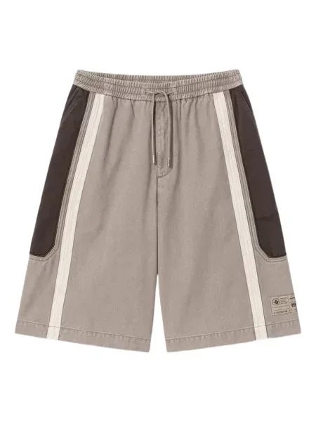 Pruhované stahovací šňůrka kraťasy Juun.j