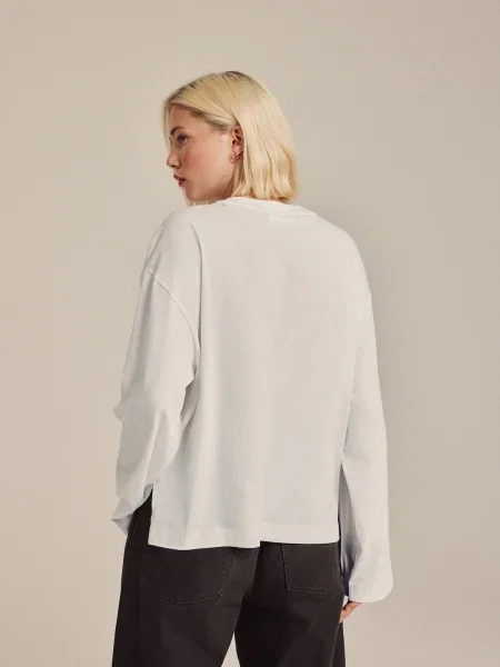 Next Tricou alb