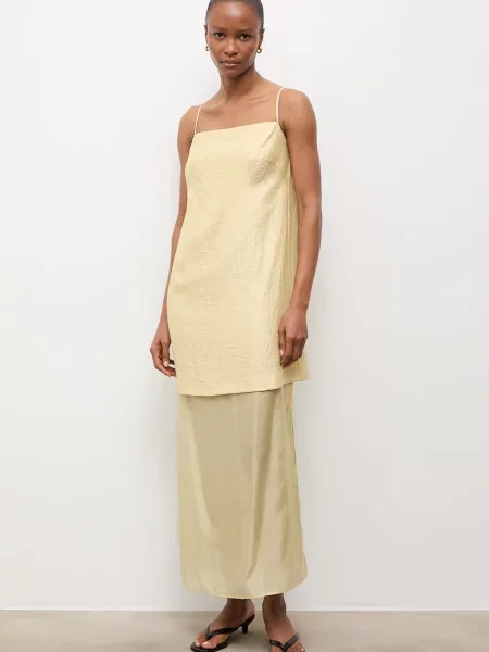 Answear.LAB Rochie galben