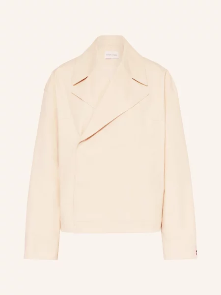 Loulou Studio Kurtka Coen beige beżowa