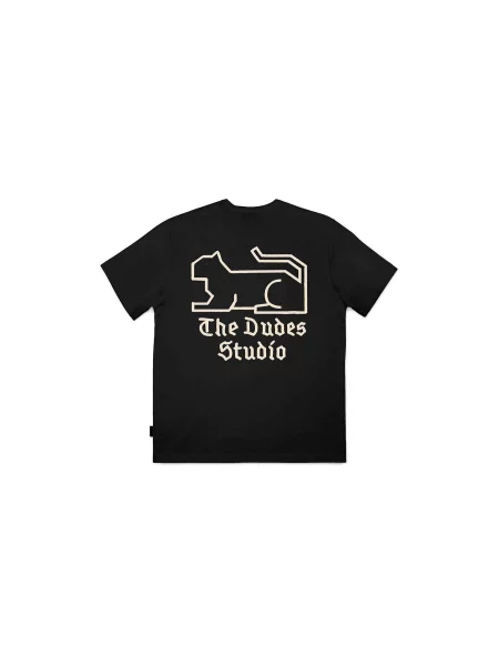 The Dudes Studio Classic T-Shirt Mężczyźni Koszulki The Dudes Size: M czarny