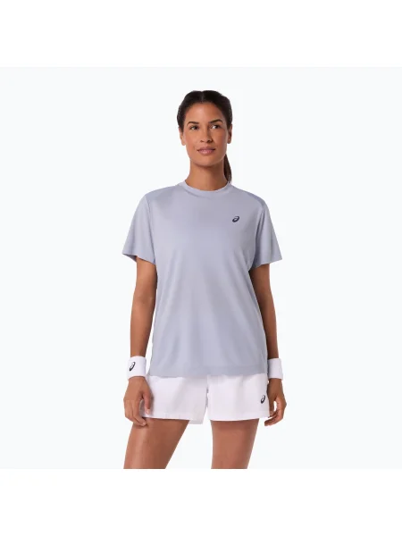 Koszulka tenisowa ASICS Court Top W grey/blue szara