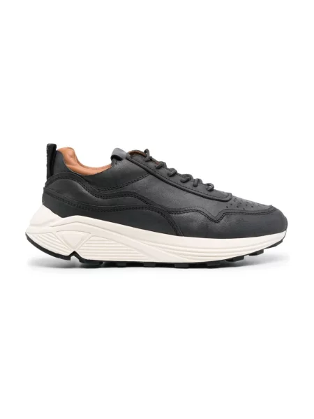 Sneakersy Buttero skórzane czarne