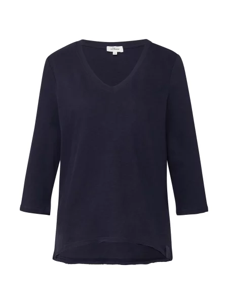 S.Oliver Tricou marin albastru