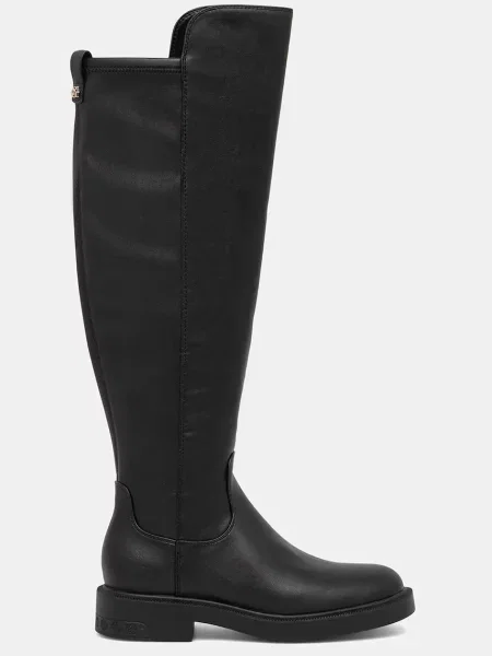 Cizme lungi muschetar Guess FLFFYZ negru