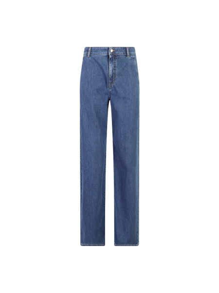 Jeansy Max Mara Studio niebieskie