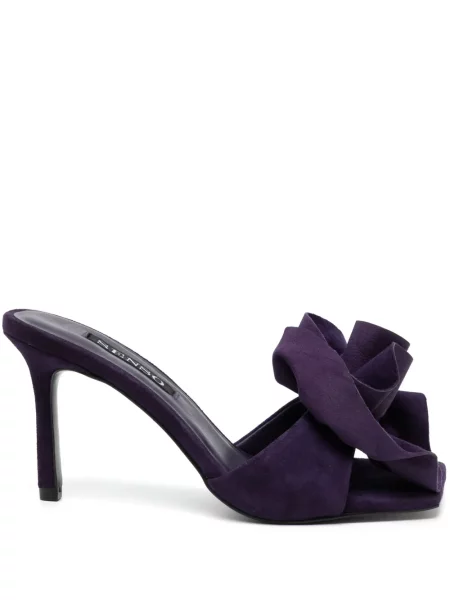 Sandale Senso cu model floral violet