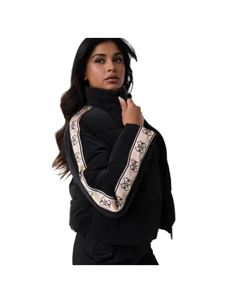 Geacă cu puf Guess negru