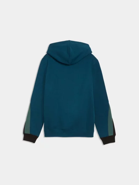Дитяче Худі PUMA Ess Block Hoodie комбінований верх синій