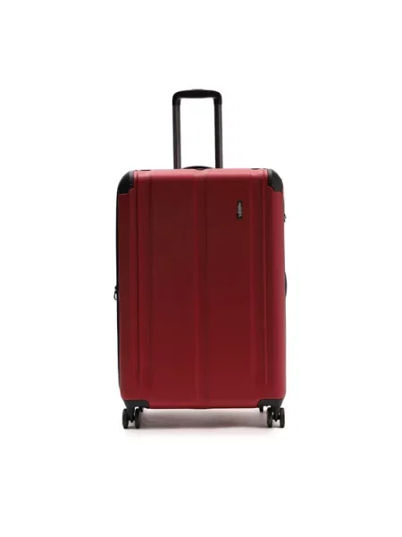 Travelite Veliki tvrdi kofer City crvena