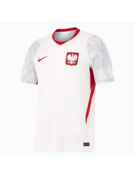 Tricou de fotbal pentru bărbați Nike Dri-Fit ADV Poland Match Home white/field silver alb