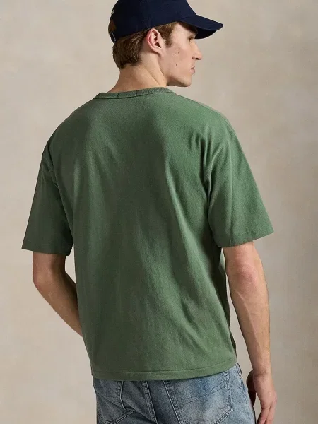 Polo Ralph Lauren t-shirt Tee gładki zielony