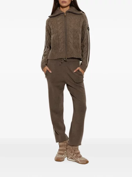 Cardigan Bogner tricotate maro