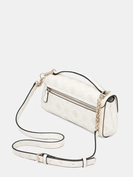 Кожаная сумка через плечо Guess