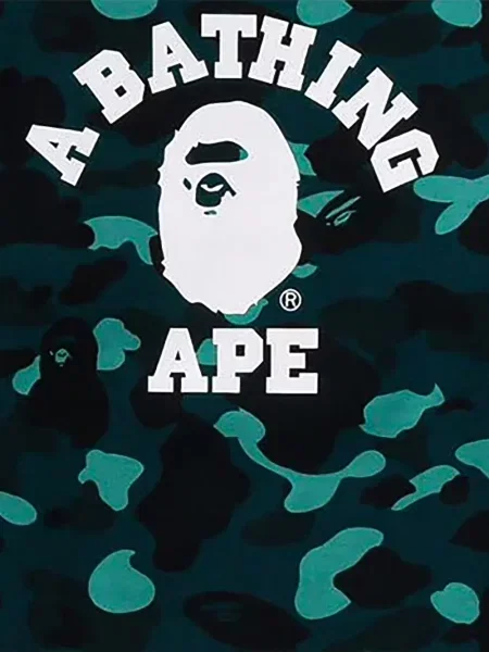 Hanorac A Bathing Ape® verde