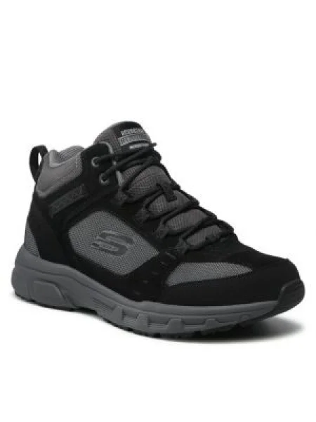 Ниски обувки Skechers черно