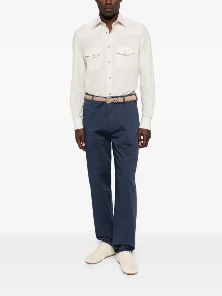 Pantaloni Eleventy albastru