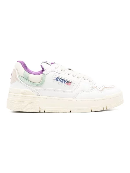Sneakersy Autry zamszowe białe