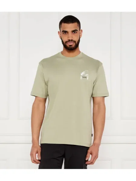 BOSS ORANGE Tricou Te_section verde