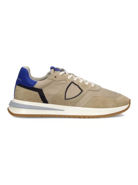 Buty do biegania Philippe Model zamszowe do biegania beżowe