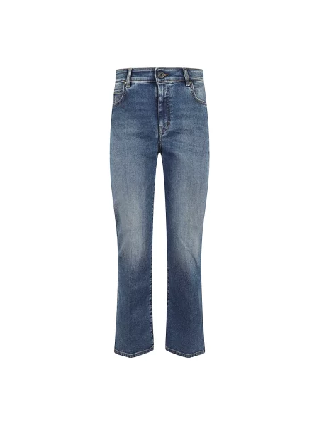 Weekend Max Mara Jeansy Rapallo Skinny Fit niebieski