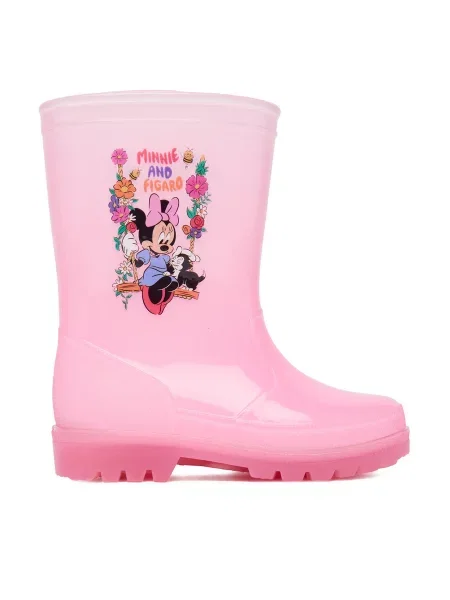 Gumijasti škornji Mickey&Friends roza