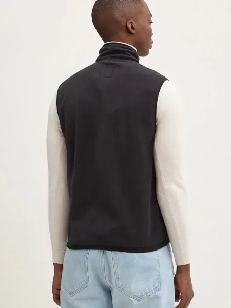 Férfi mellény Timberland Polar Vest Fleece black Polar Vest Fleece fekete